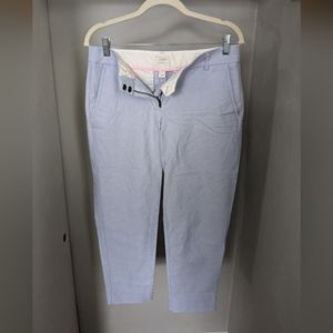 Light Blue Capri J. Crew Pants- Size 4